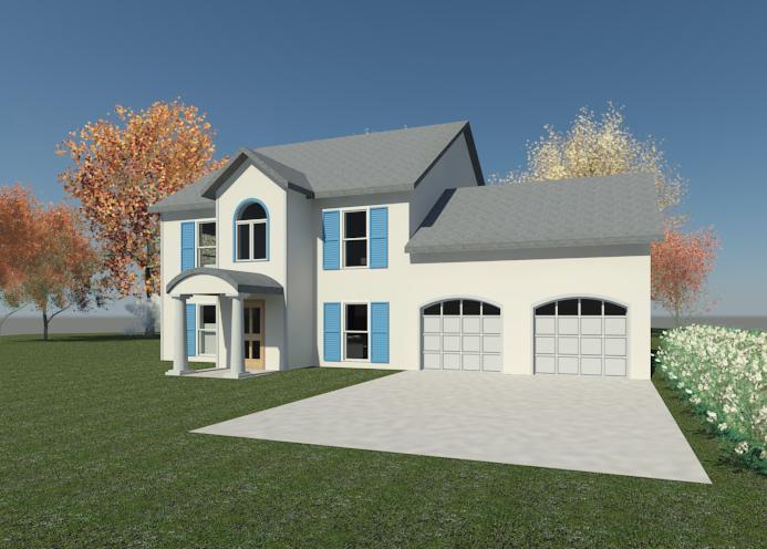 My Colonial-inspired House