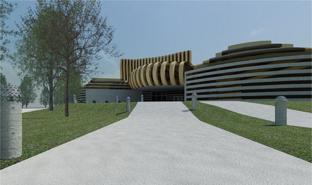 Front Entrance Fisheries Building