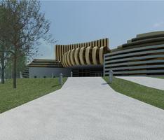 Front Entrance Fisheries Building