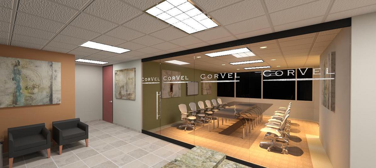 Reception looking into Lobby