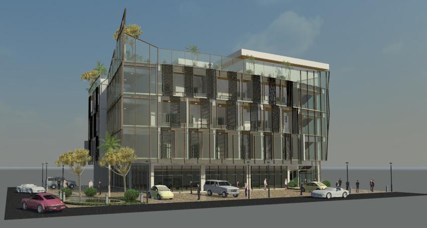 4 storey commercial-residential