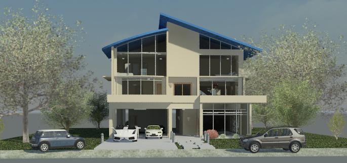 3-storey house