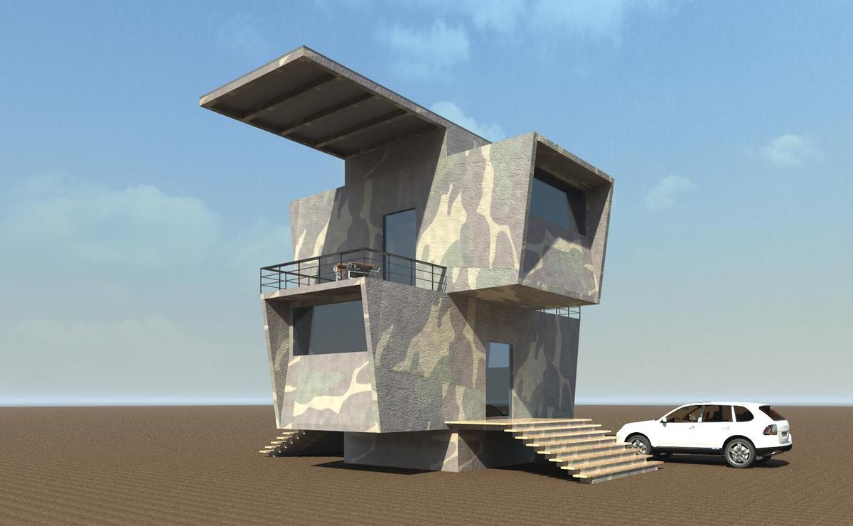 zero house remodelled for armed forces