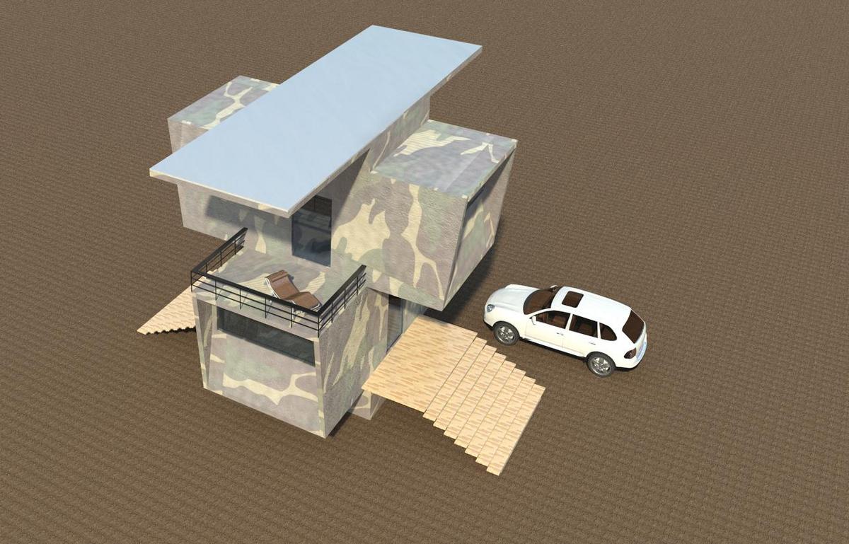 zero house remodelled for armed forces