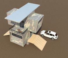 zero house remodelled for armed forces