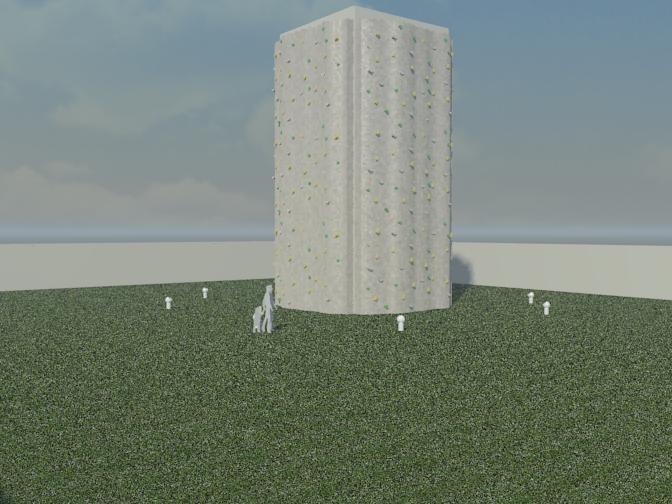day climbing wall