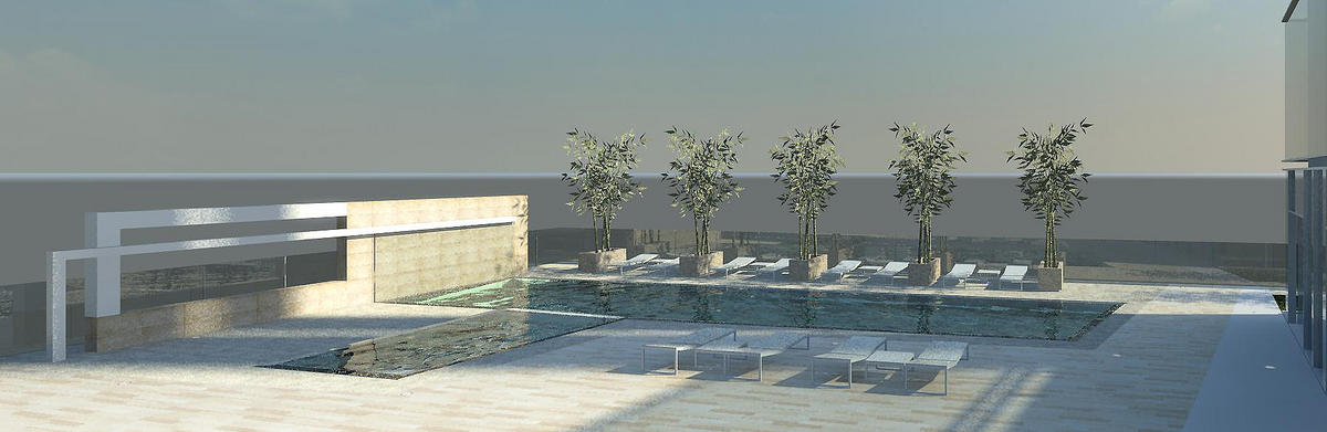 the waltz 7th floor outdoor pool