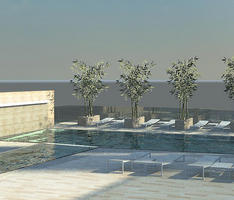 the waltz 7th floor outdoor pool