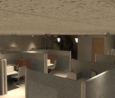3D Building Interior Office