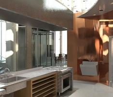 Restaurant Cooking area