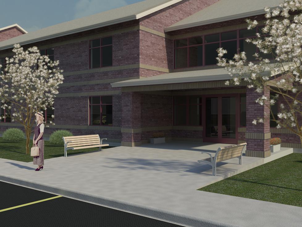 Main Entry - Studio Apts