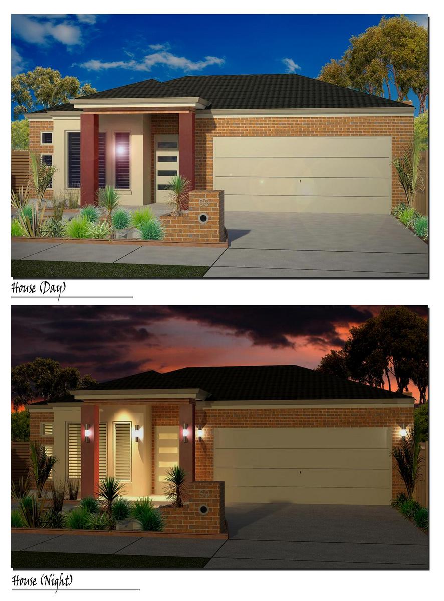 House By Day & By Night