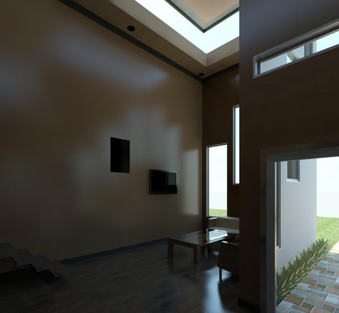 Sun light only render