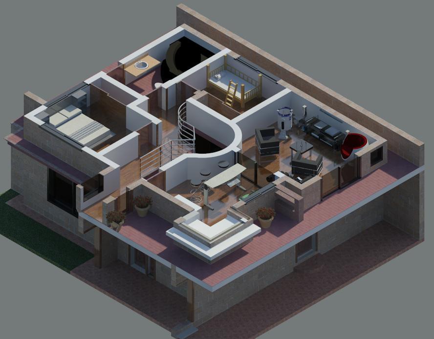 remodelacion corte 3d