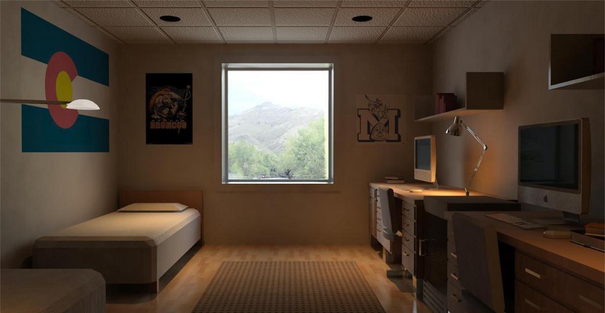dorm room