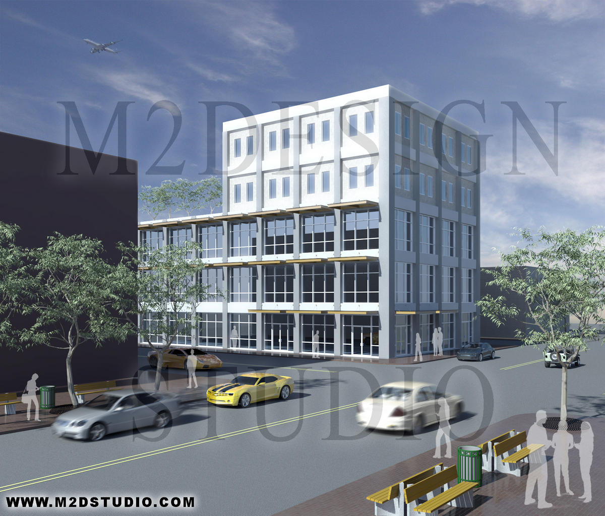 midrise condo/retail