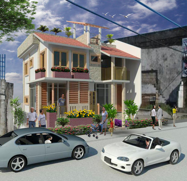 2 storey residence-scheme 2
