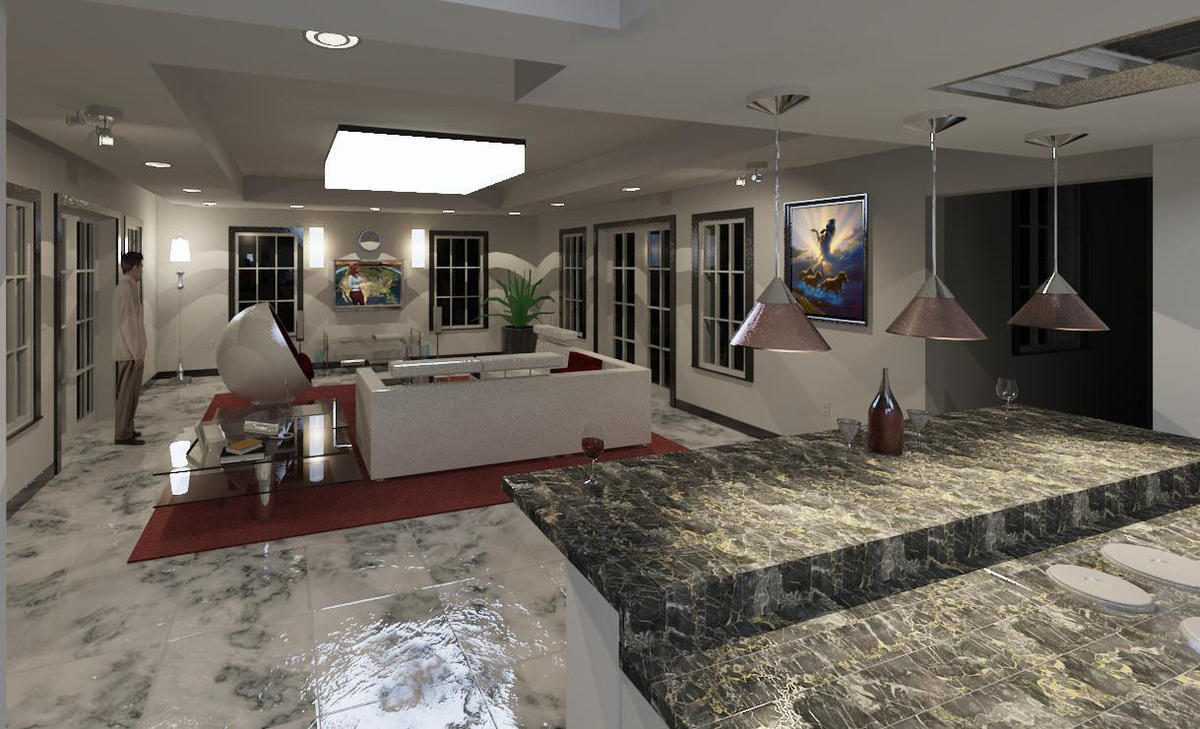 Bldg F living view 1