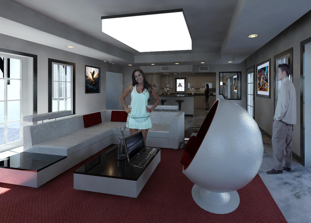 Bldg F living view 2