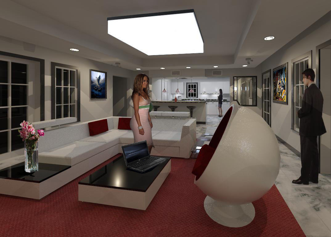 Bldg F living view 3