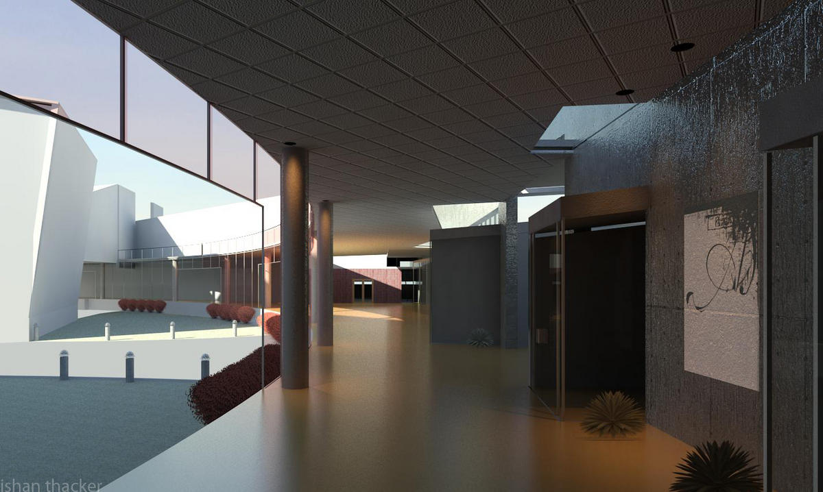 transistional space (tv studio)