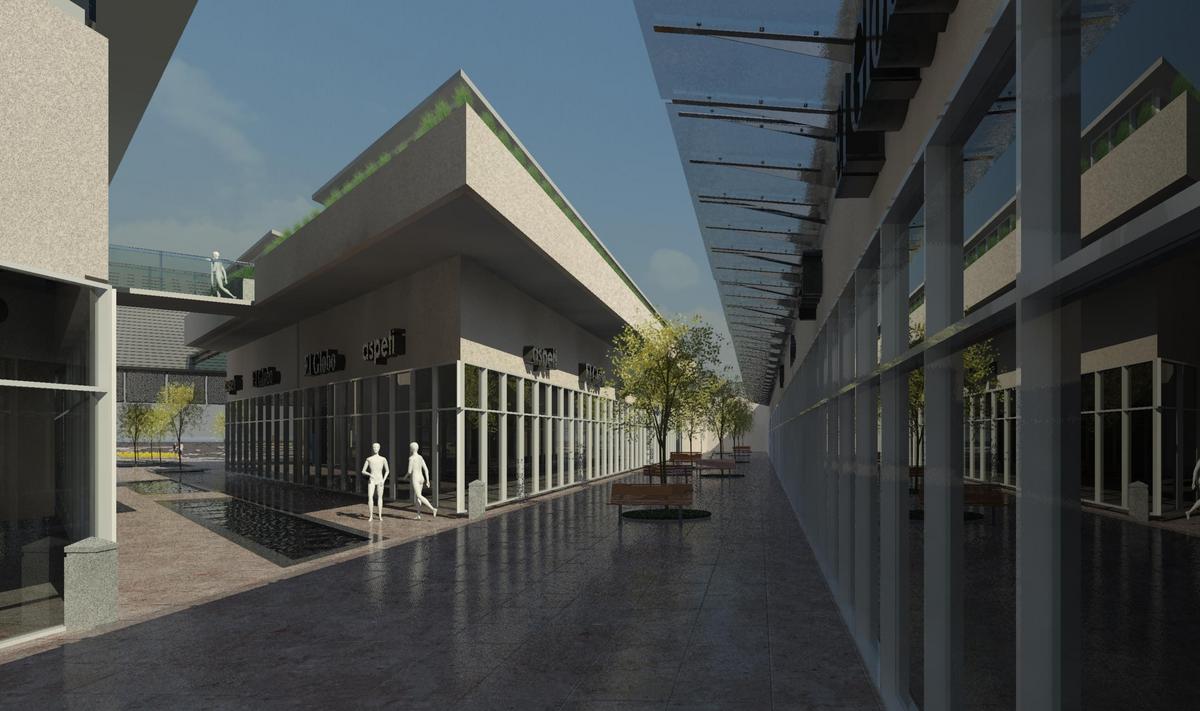 Remodelacion centro comercial morelia, Mexico