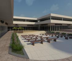 Landscape centro comercial Morelia Mexico