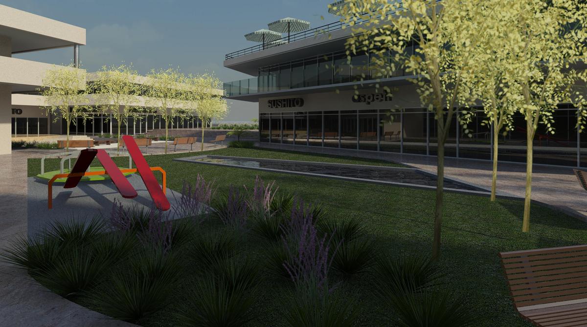 Landscape centro comercial Morelia Mexico 2