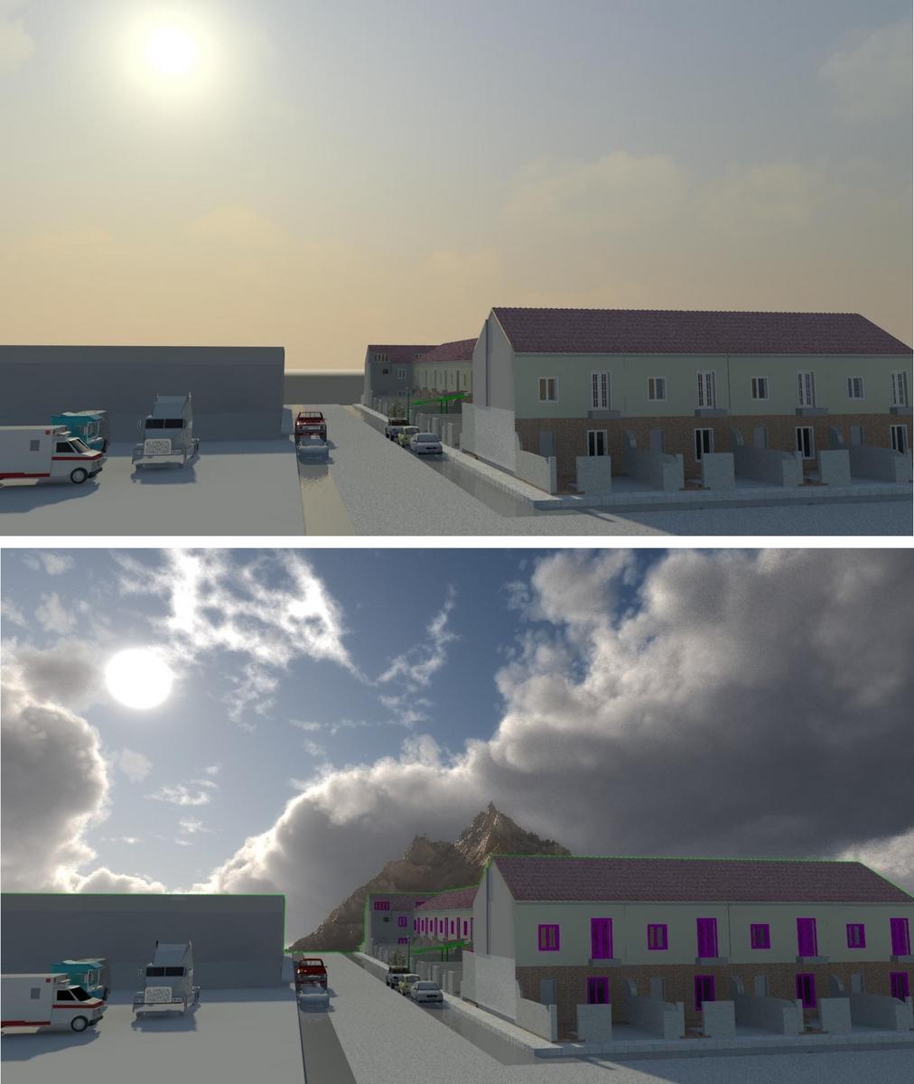 Cielo Revit 2010 vs Vue 7