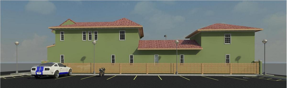 Bldg G- View 4-Solar ligth