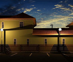 Bldg G- View 4-Cloudy night