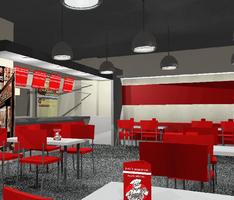 Pizza parlor design concept 01