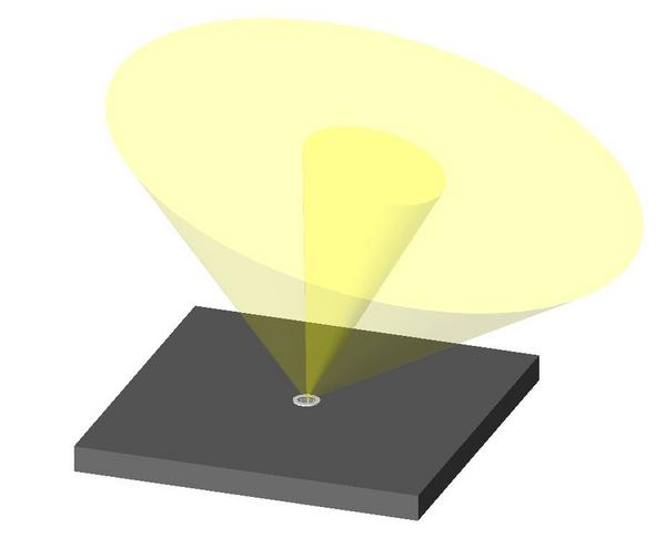 Floor Based Uplighter Light