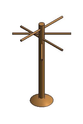 Freestanding Towel Rack 1