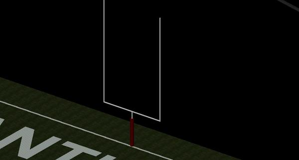 Parametric American Football Goal Post
