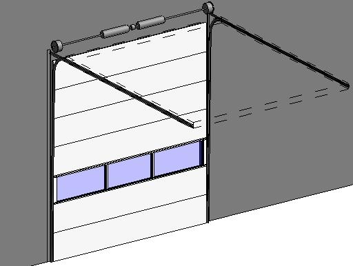 Revitcity Com Object Clopay Commercial Sectional Overhead Garage Door Model 3200