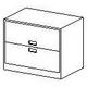 Lateral 2 Drawer Cabinet File