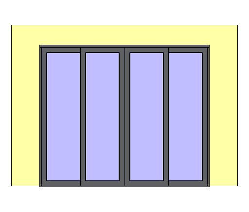 Kolbe Ultra Series TerraSpan 4 Panel Stacking Door Units