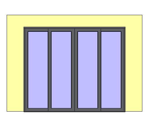 Kolbe Ultra Series TerraSpan 4 Panel Stacking Door Units