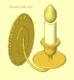 Classical candle wall sconce RA 2010
