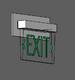 Exit Sign_Edge-Lit_Wall-Mount_Parallel