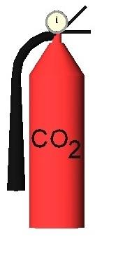 fire extinguisher (CO2)