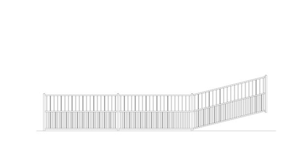 Metal Fence - LAR0406-TT-96