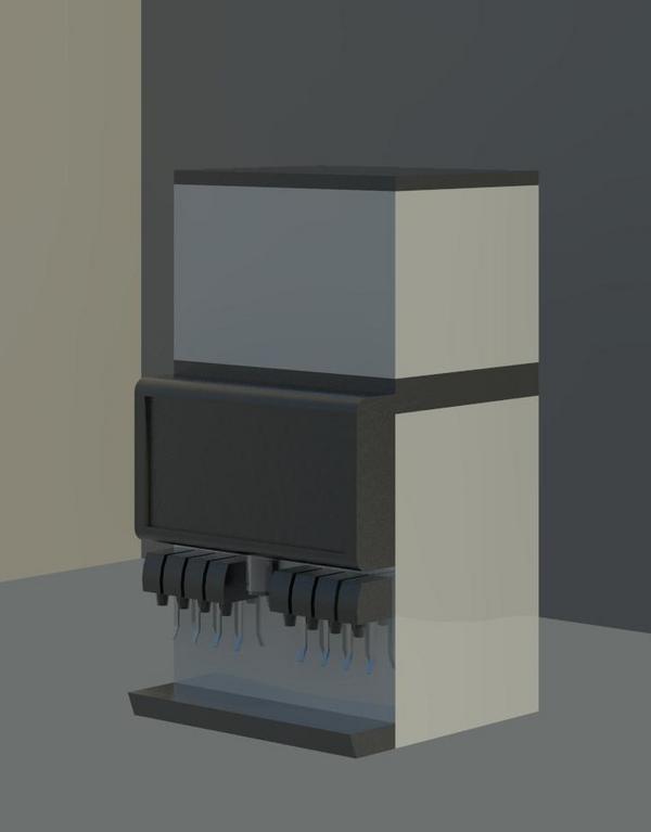 Soda Dispenser with Ice Maker
