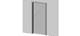 SINGLE FLUSH DOOR W/ HM FRAME AND ADJUSTABLE DOOR SWING