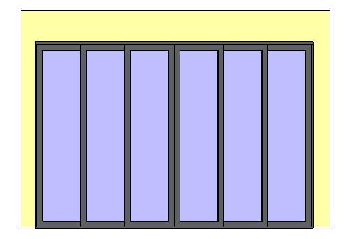 Kolbe Ultra Series TerraSpan 6 Panel Stacking Door Units