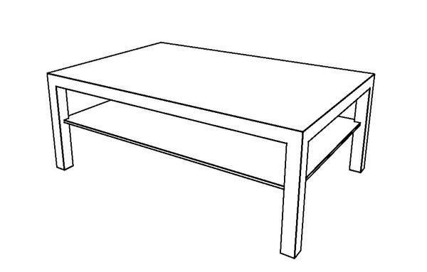 IKEA Lack Coffe Table