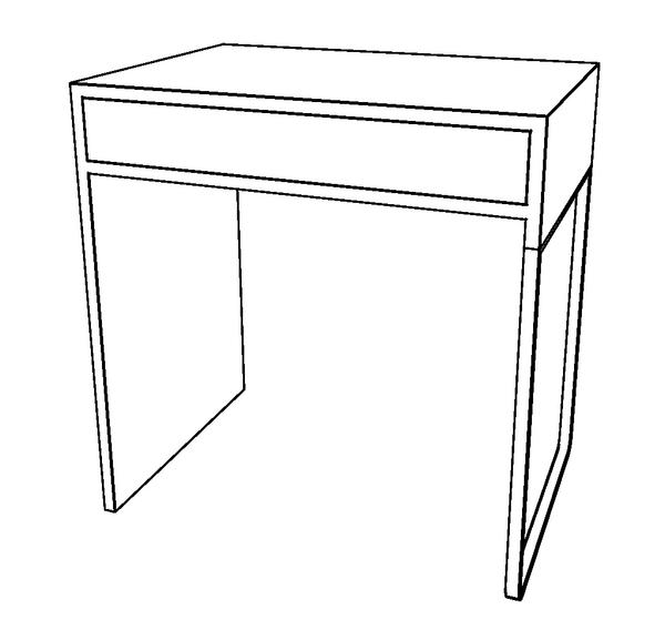 IKEA Micke Desk - Small