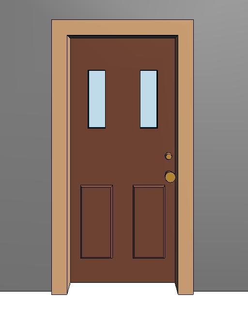 Door - Residential Exterior - Inswing