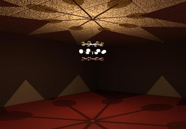 Tri-Color Pendant Light Fixture